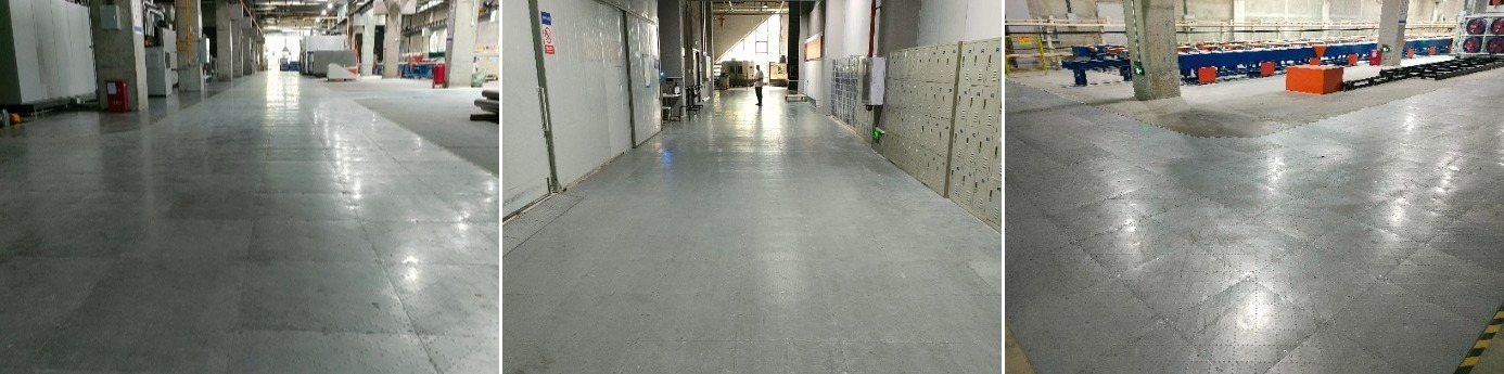 Steel Flooring for Heavy Manufacturing Shop